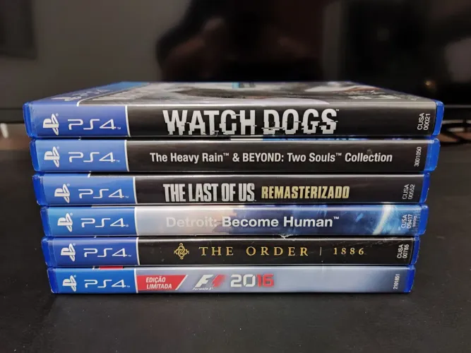 Lote de 7 jogos ps4 - Envio Olxpay