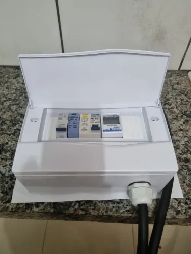 Quadro de Proteção Para Estação de Recarga de Veículos Elétricos