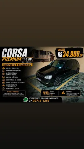 Chevrolet Corsa Hat. Premium 1.4 8V Econoflex 5P 2008
