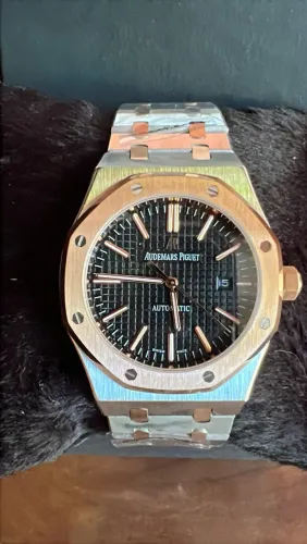 Relógio Audemars  Piguet clone, base Eta, 3 meses garantia