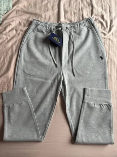 calça moletom polo ralph lauren cinza g