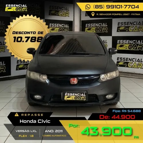 Honda Civic Sed. Lxl/ LXL SE 1.8 Flex 16V Aut. 2011