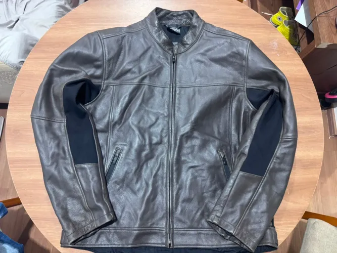 Jaqueta de Couro Alpinestars Topanga Moto Premium