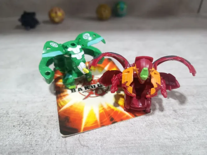 DUBLA BAKUGAN - BEHEMOS E DRAGONOID X TRETOROUS 