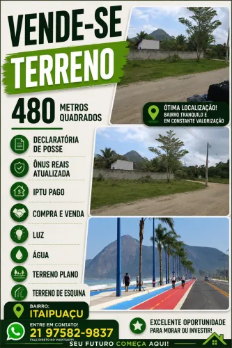 Terreno em itaipuaçu