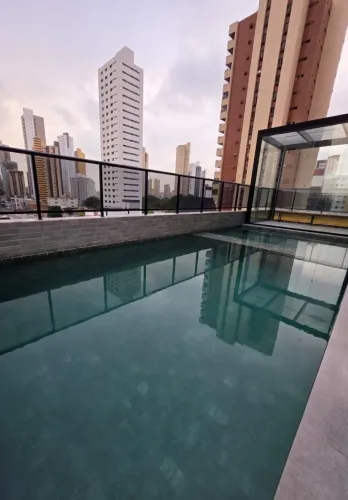 Flat com 1 dormitório à venda, 30 m² por R$ 390.000,00 - Manaíra - João Pessoa/PB