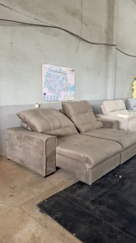 Sofá barcelona molas ensacadas 2,30 m espuma d35 prorelax
