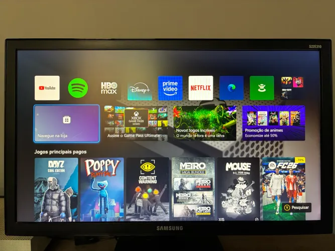 Monitor Samsung FullHd 21,5 Pol