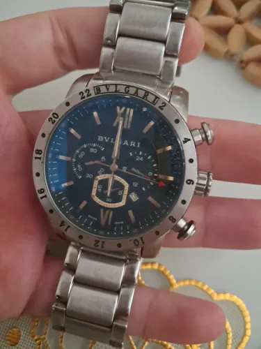 Relógio bvlgari diagono professional 