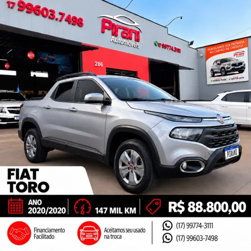Fiat Toro Freedom 1.8 16V Flex Aut. 2020