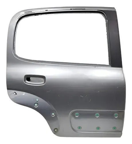 Porta Traseira Direita Uno Way 2010 2021 Prata 252