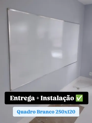 Quadro Branco à Pronta Entrega em Manaus | 10 Tamanhos