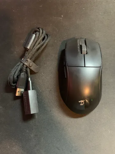 Mouse gamer sem fio, wireless + BT!
