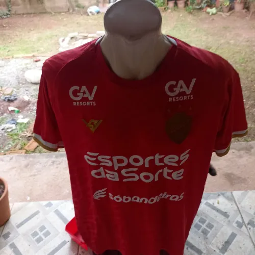 Camisa do vilA nova de jogo