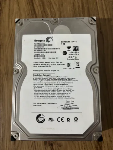 HD 1tb Seagate Barracuda