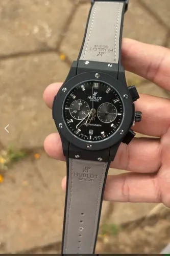 Relógio Hublot geneve cinza