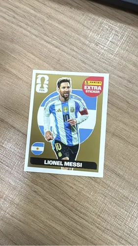 Figurinha Lendária Gold Legend Copa Do Mundo 2026 Original