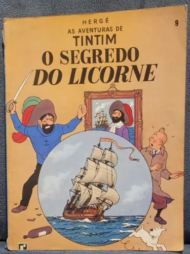 HQ - Vintage (1969/1970) - As Aventuras de TIMTIM O Segredo do Licorne