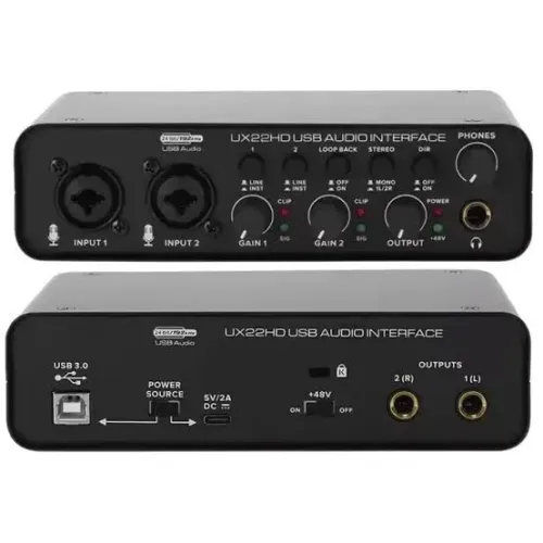 Interface de Audio Lokchonk UX22HD