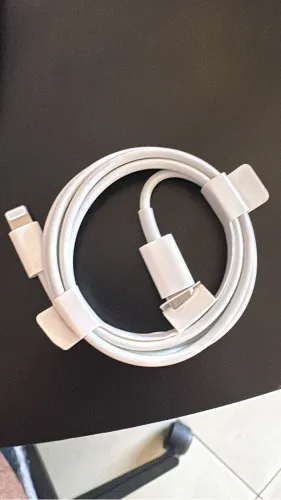 Cabo iPhone tipo C vs Lightning NOVO