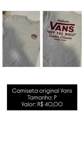 Camiseta Vans original