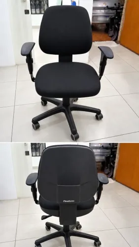 CADEIRA DE ESCRITÓRIO FLEXFORM - PRETA