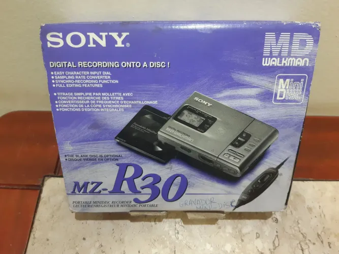 Mini Disc Walkman MD MZ-R30