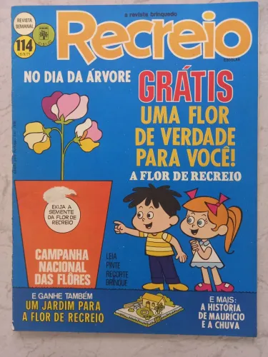 Revista Recreio, 1ª edição, volume 114, ano 1971