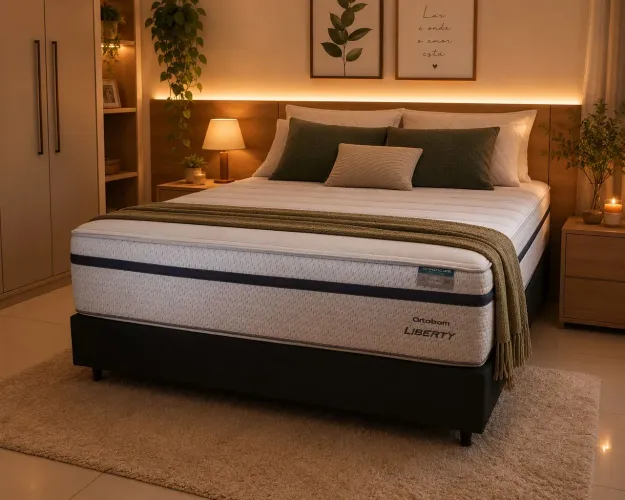 Vendo Cama de Casal Ortobom Em Estado de Nova!! 
