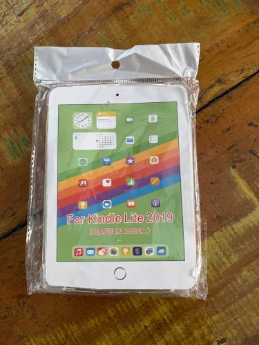 Capa transparente para Kindle!