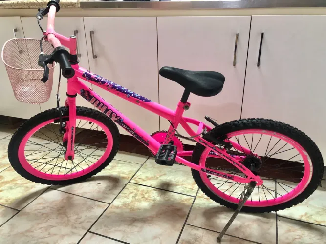 Bicicleta infantil aro 20, para crianças com idade entre 6 a 10 anos
