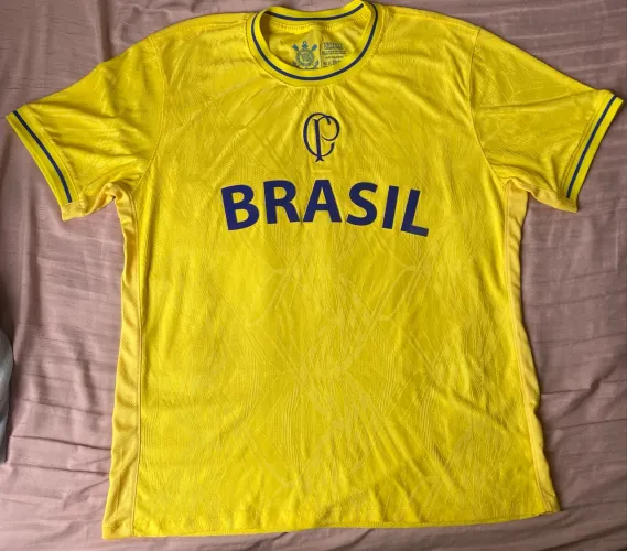 Camiseta Brasil CP Corinthians