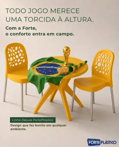 Mesa 2 cadeiras alumínio copa
