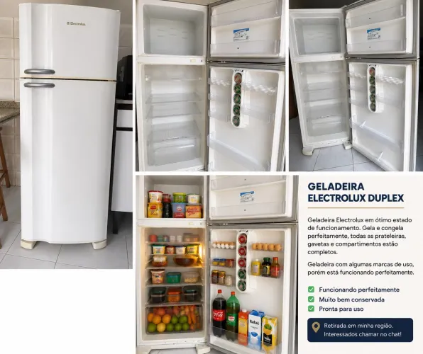 Geladeira Electrolux