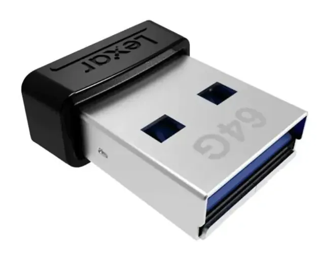 Pen Drive Lexar 64gb Jumpdrive S47 Usb 3.1 250Mbs Preto