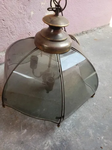 Lustre  de bronze