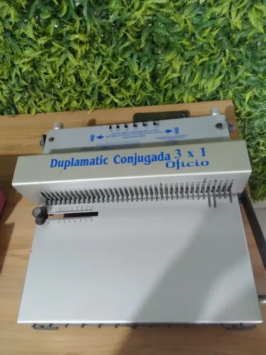 Encadernadora duplamatic conjugada 3x1