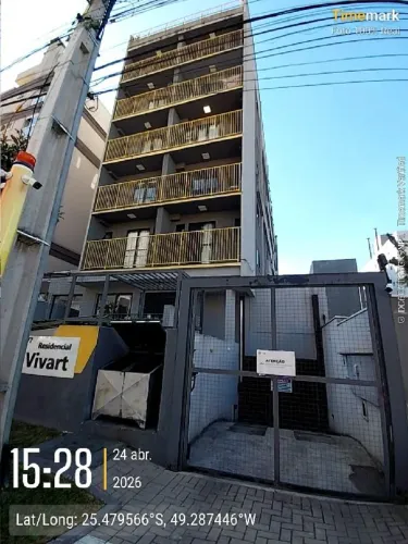 Imóvel com bom aproveitamento Apartamento no Novo Mundo, Curitiba - PR, Apto 203, 1 quart