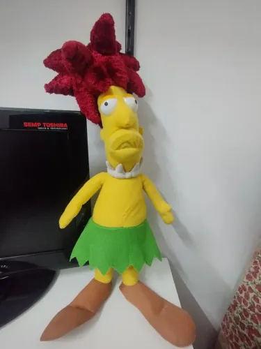 Boneco Sideshow Bob Simpsons (Guaianases)