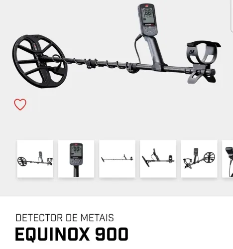 Detector de metais minelab equinox 900