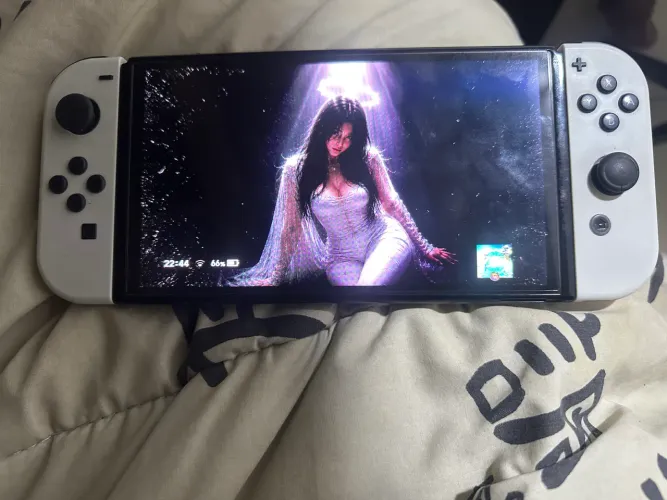 NITENDO SWITCH OLED DESBLOQUEADO COMPLETO