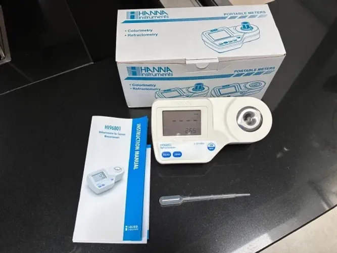 Refratômetro Digital para Medição de Brix em Alimentos - Hanna HI96801