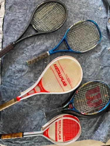 Lote raquetes tennis antigas - leia a descrição