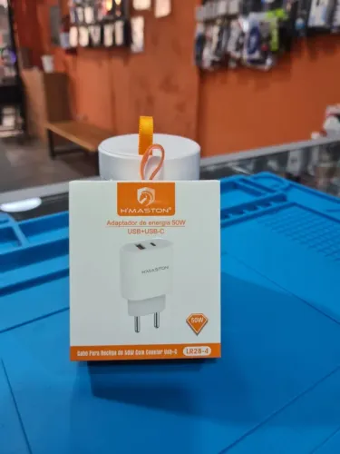 Adaptador de Energia H'Maston 50W USB + USB-C