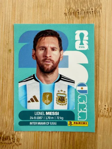 Figurinha Messi - ARG 17 - Copa 2026