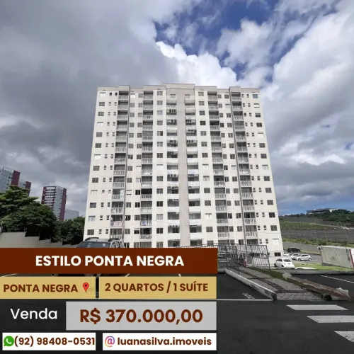 ESTILO PONTA NEGRA - Imóvel para venda com 2 quartos em Ponta Negra - Manaus - AM