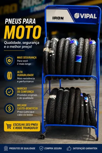 ? Pneus para Moto com Qualidade e o Melhor Preço!