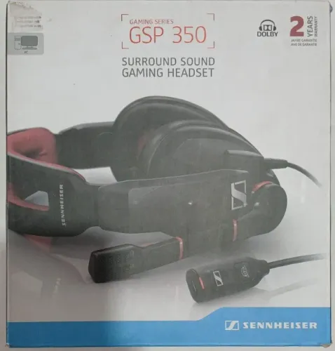 Headset Gamer Epos Sennheiser GSP 350, Som Surround Dolby