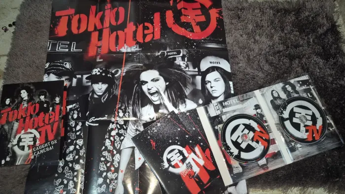Box Dvd Duplo Importado Tokio Hotel - TV Caught on Camera!