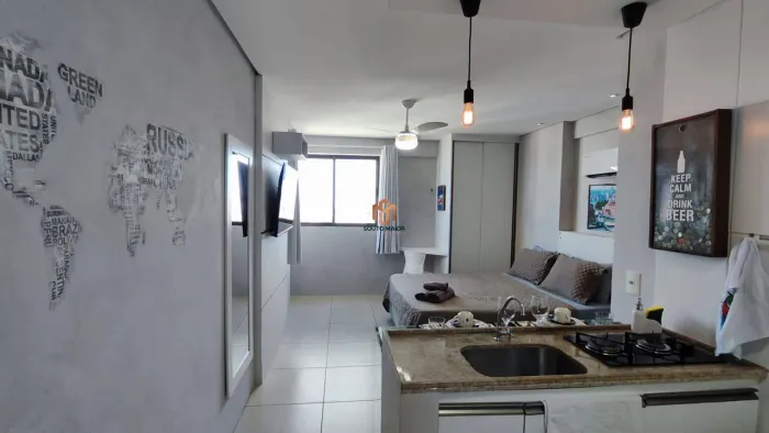 Flat tipo Studio Mobiliado em Boa Viagem REF: 6820